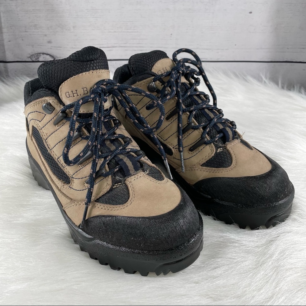 GH BASS & Co. Leather Hiking Trail Boots Women's, Model 3199